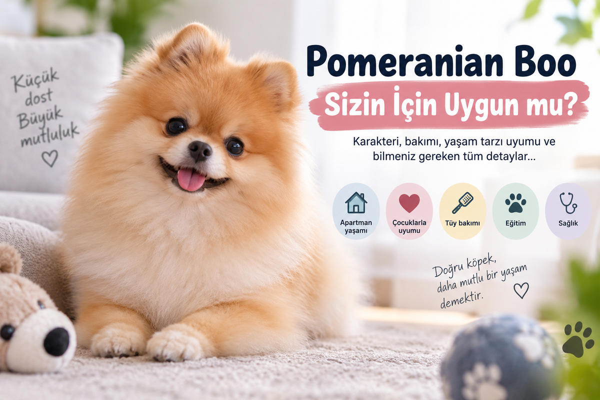 Pomeranian Boo Sizin İçin Uygun mu?