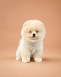 Sky — 3 aylık erkek Pomeranian Boo yavru köpek (fotoğraf 3)